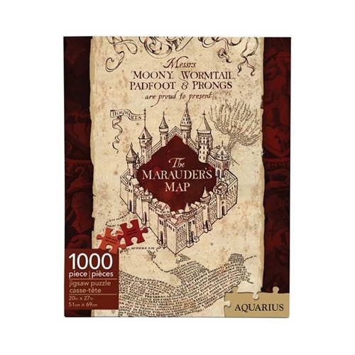 Harry Potter Puslespil - The Marauders Map 1000 brikker